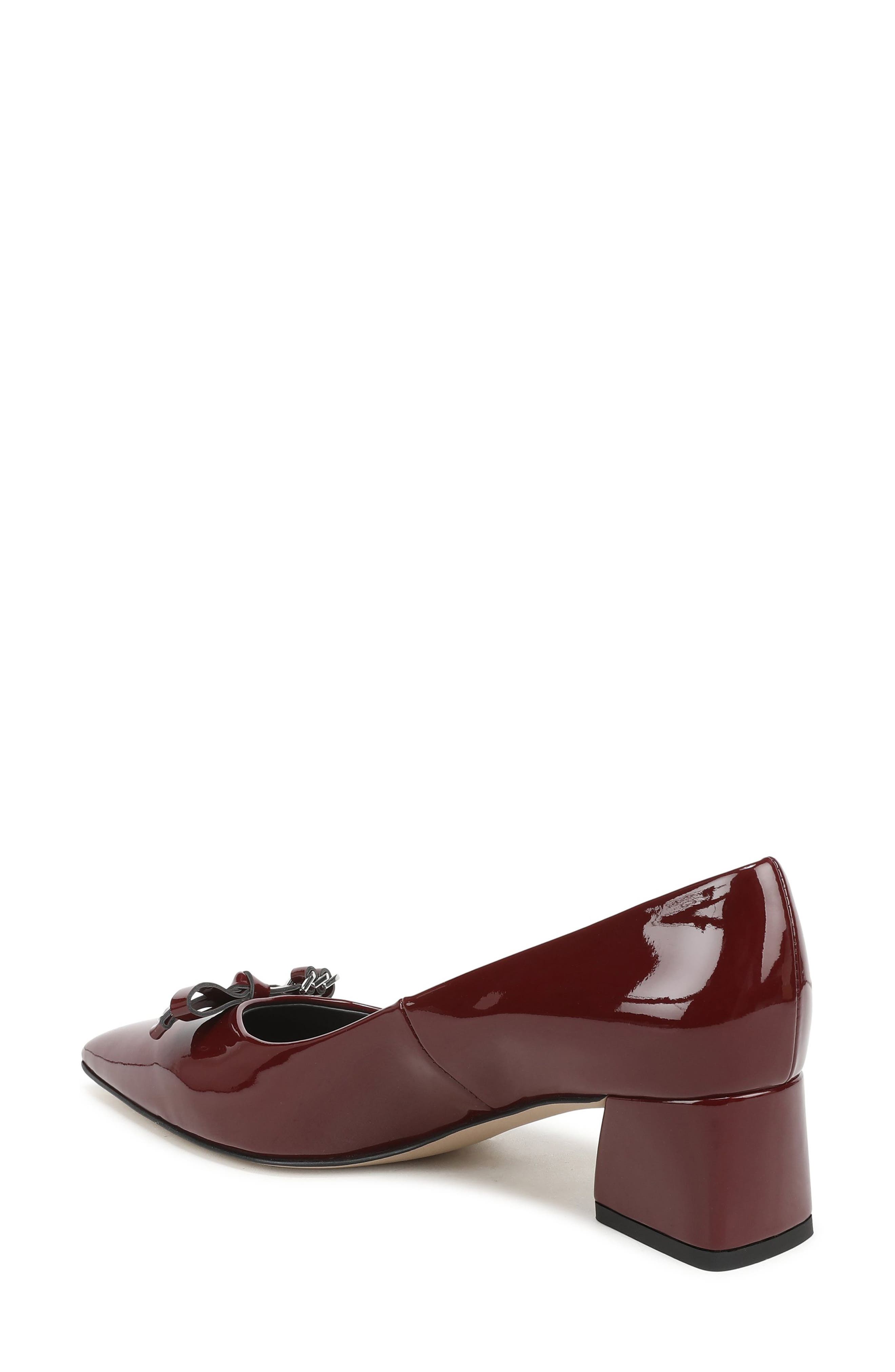 Racer Faux Leather Pump, Alternate, color, RED PU