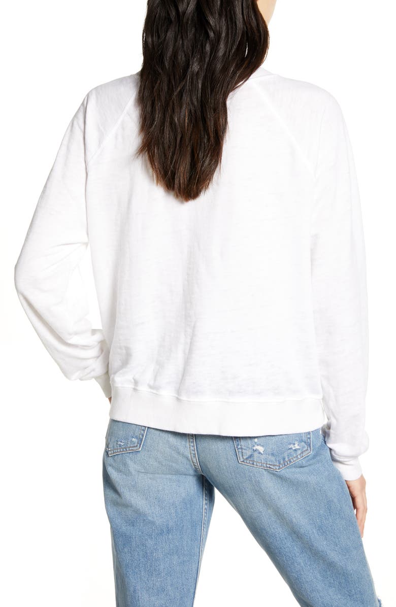 Recycled Karma Long Sleeve Burnout Tee, Alternate, color, 