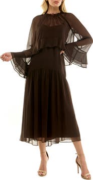 Socialite Chiffon Slipdress
Ruffle Overlay Top Set