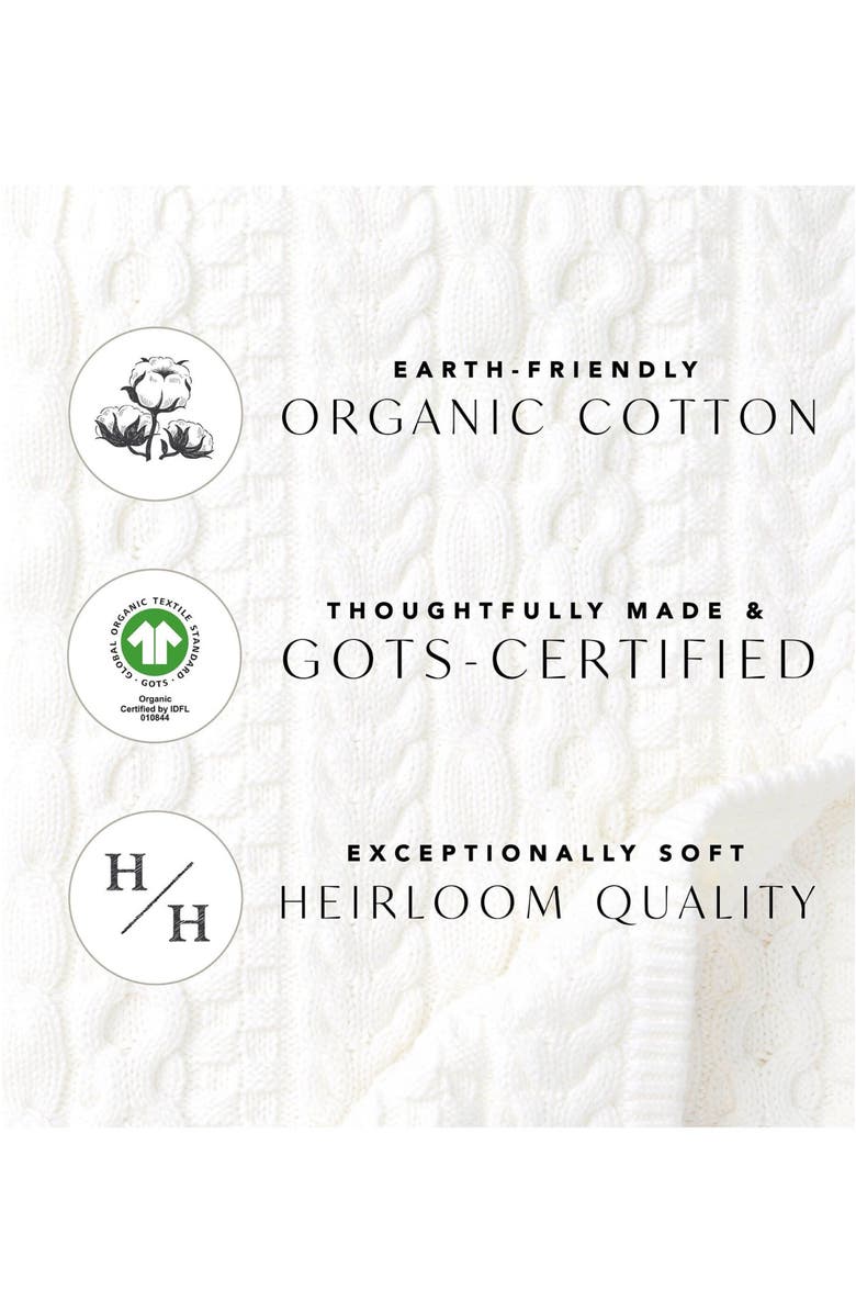 Hope & Henry Baby Boys' Organic Intarsia Sweater Vest, Infant, Alternate, color, 