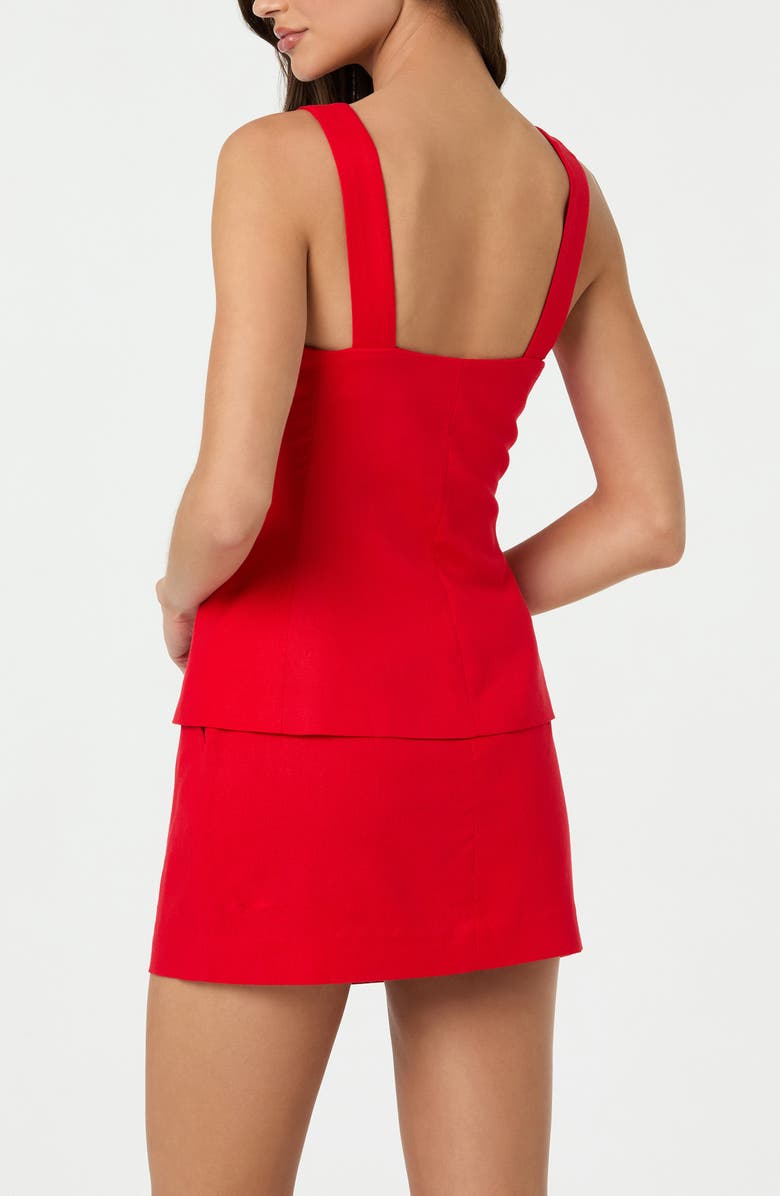 ASTR the Label Square Neck Vest, Alternate, color, Red