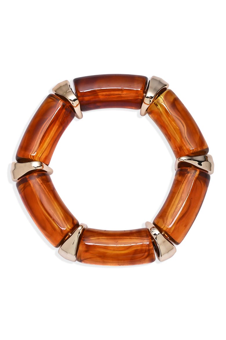 Amber Glow Set of 3 Bangles, Alternate, color, BROWN