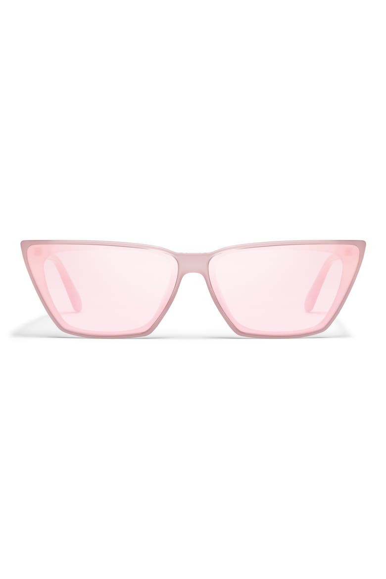 Bad Habit 65mm Cat Eye Sunglasses, Main, color, PALE PINK/ DIGI PINK