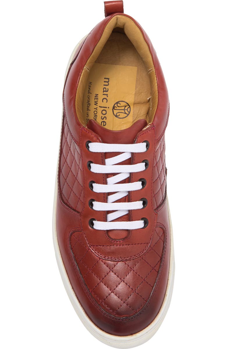 Marc Joseph New York Everett Quilted Leather Sneaker, Alternate, color,