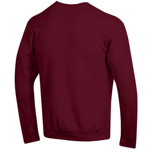 Champion Crimson Harvard Crimson Basic Arch Fleece Pullover Sweatshirt
