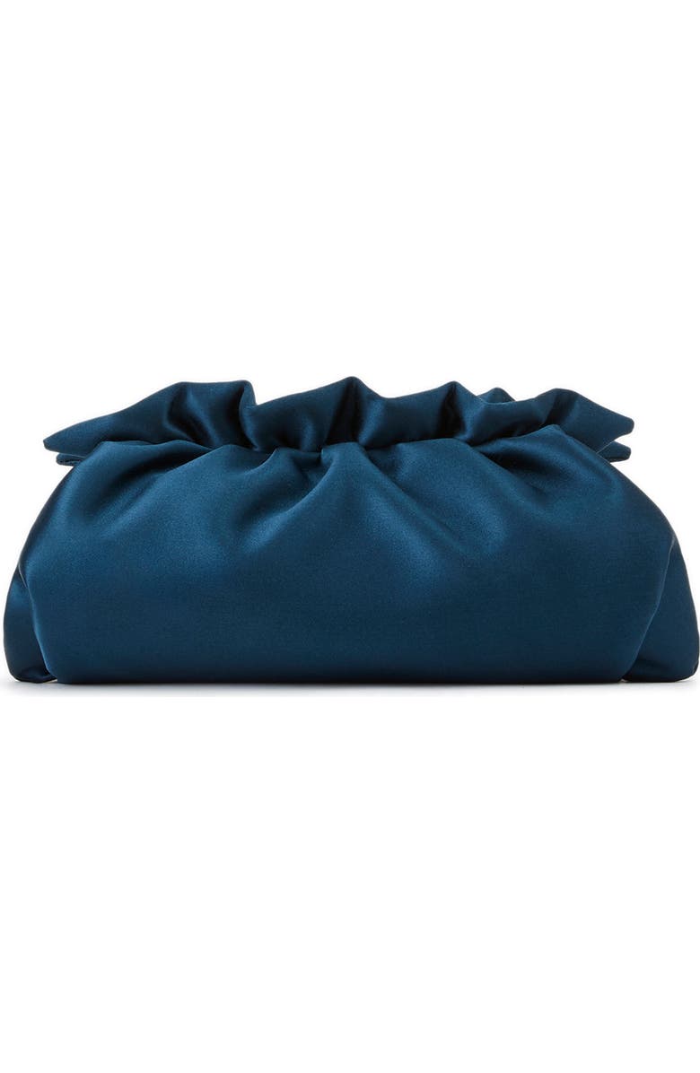 Lafayette 148 New York Satin Pochette Clutch, Main, color,