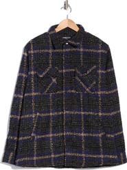 JASPER CLAY Plaid Shirt Jacket