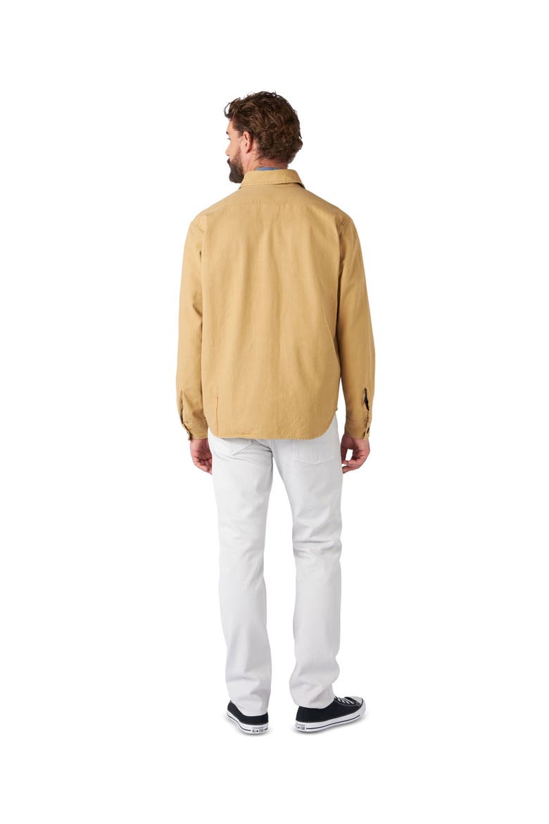 Kenny Cotton Overshirt, Alternate, color, CAMEL