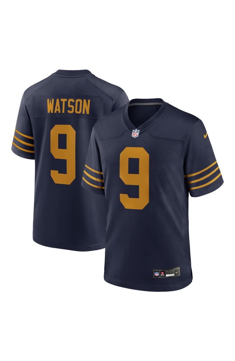 Nike Men's Nike Christian Watson Navy Green Bay Packers The 1923 Classic Game Jersey, Alternate, color, Navy