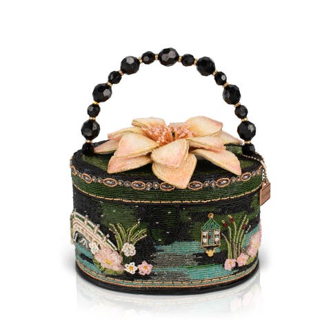 Floating Lotus Top Handle Handbag