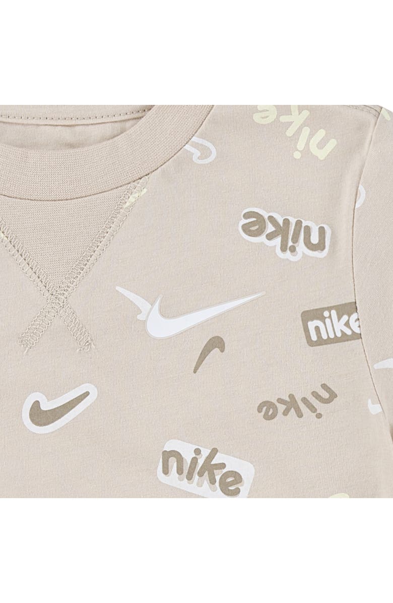 Nike Kids' E1D1 Graphic T-Shirt & Shorts Set, Alternate, color, Khaki