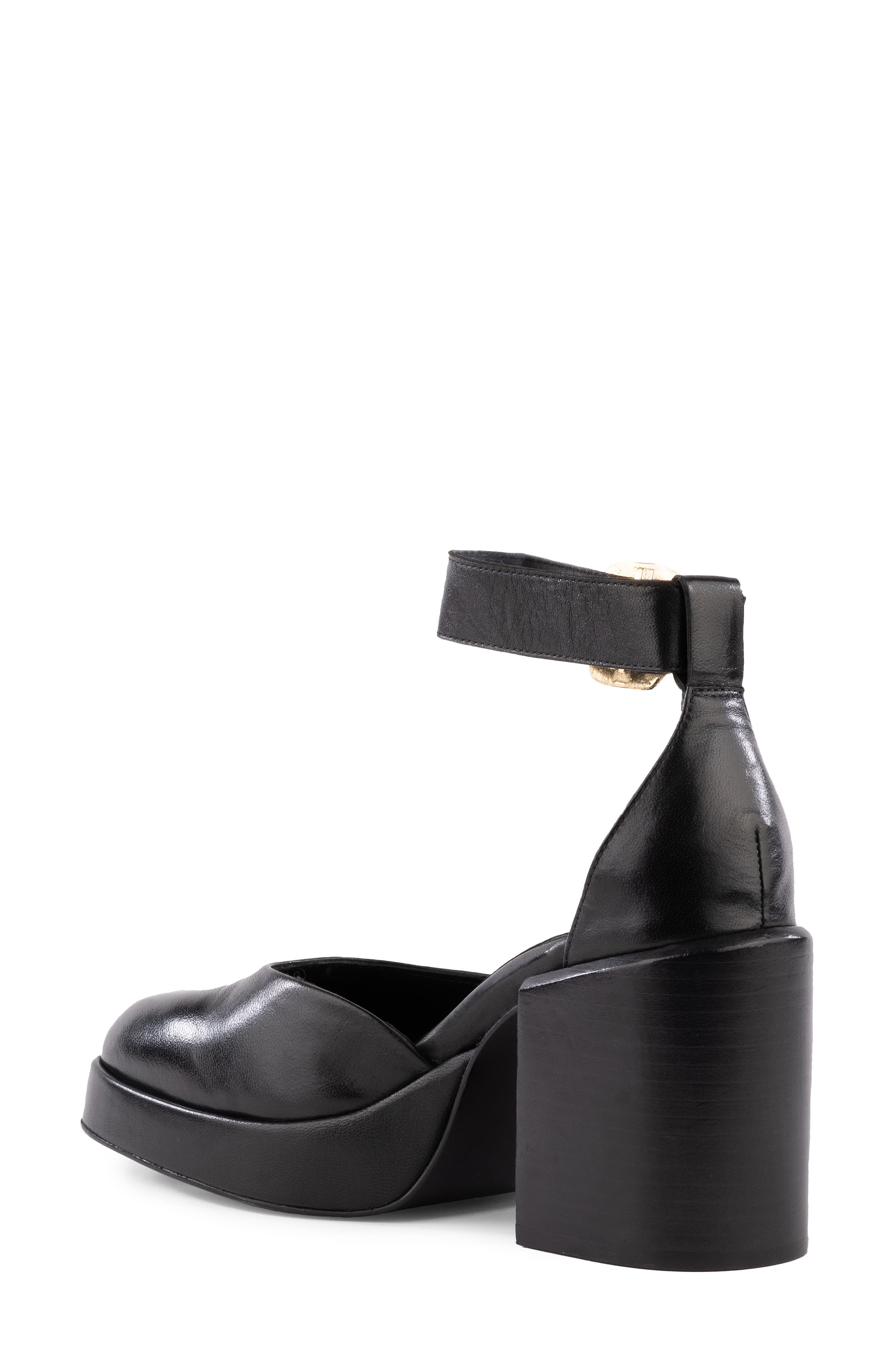 Seychelles Gleaming Ankle Strap Platform Pump, Alternate, color, 