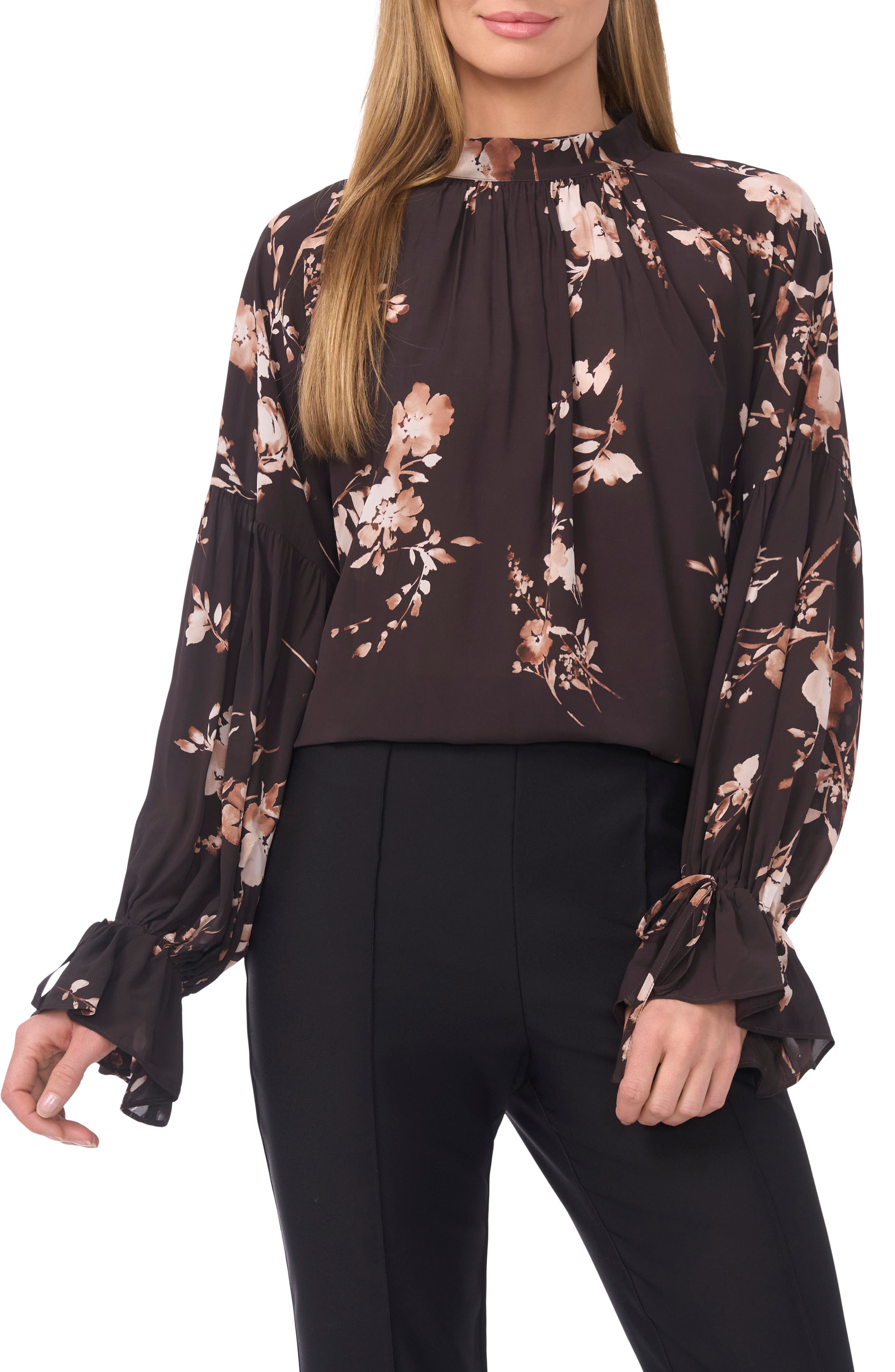 Fleur Tie Sleeve Top