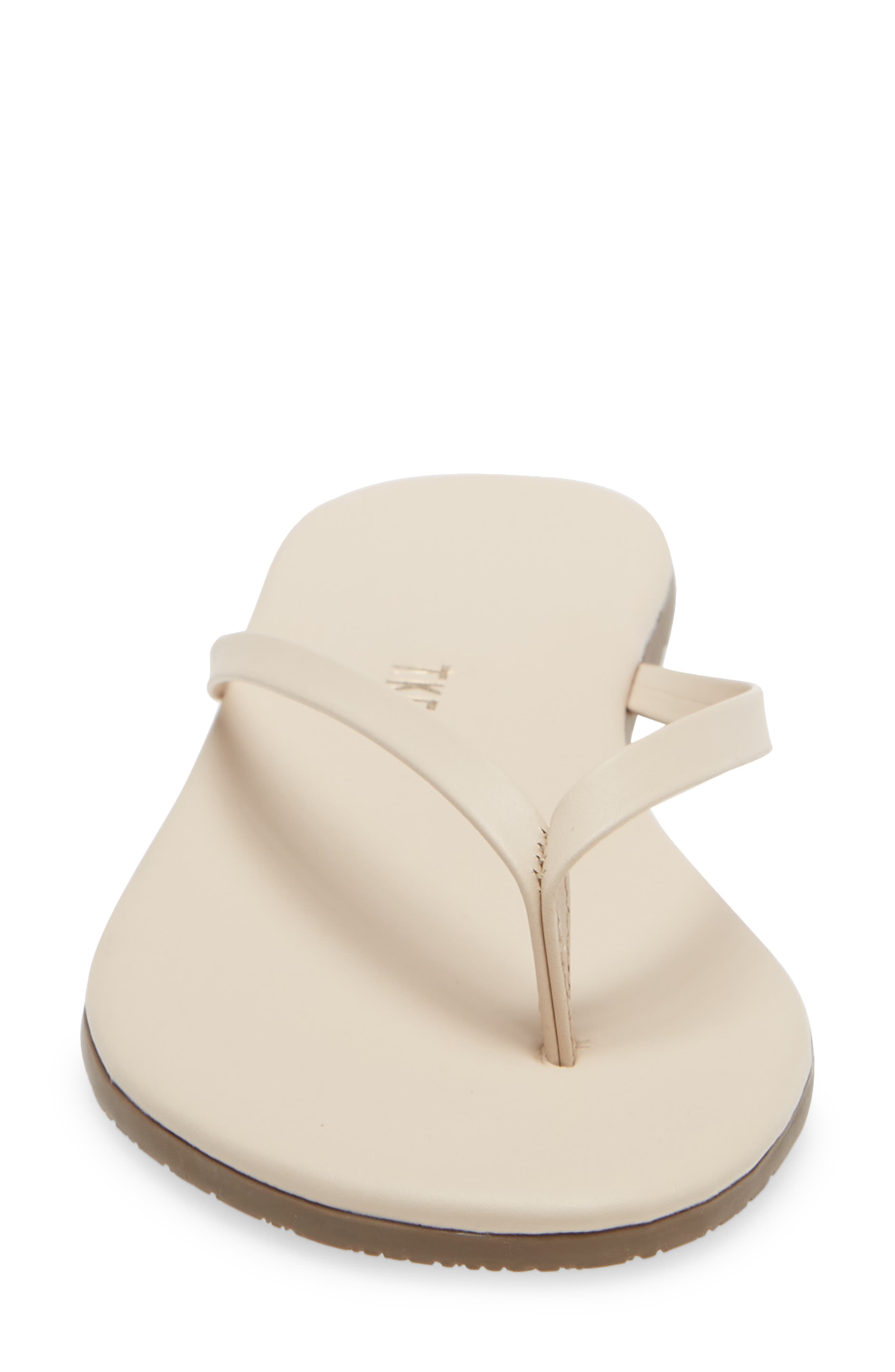 TKEES Foundations Matte Flip Flop, Alternate, color, Linen