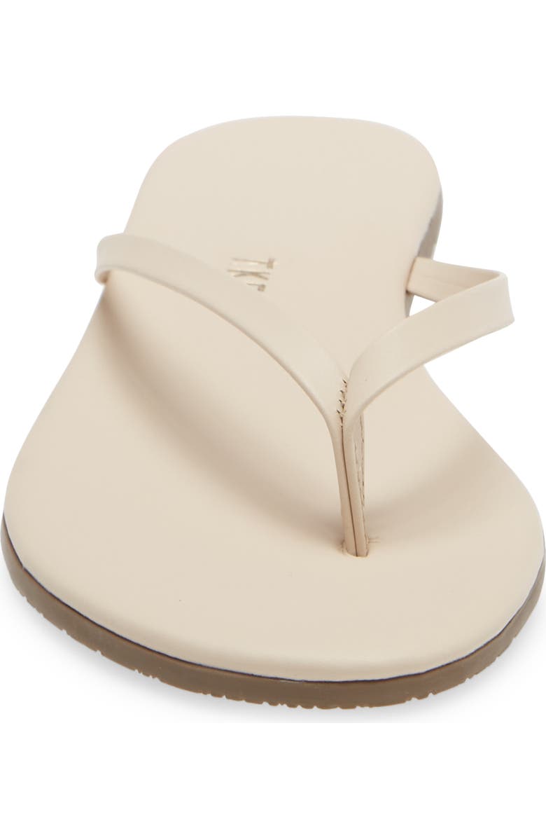 TKEES Foundations Matte Flip Flop, Alternate, color, Linen