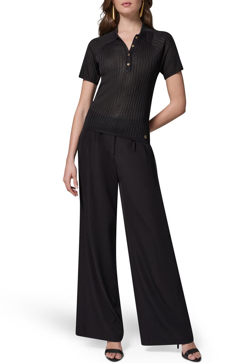 Donna Karan New York Rib Polo, Alternate, color, 