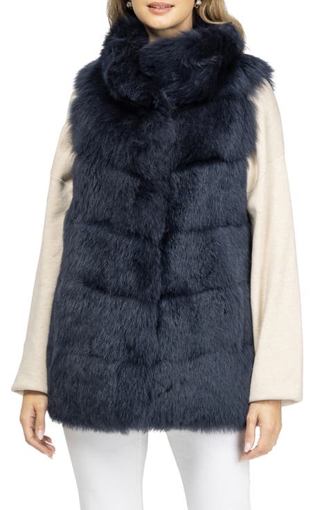 Genuine Shearling Vest, Reversible