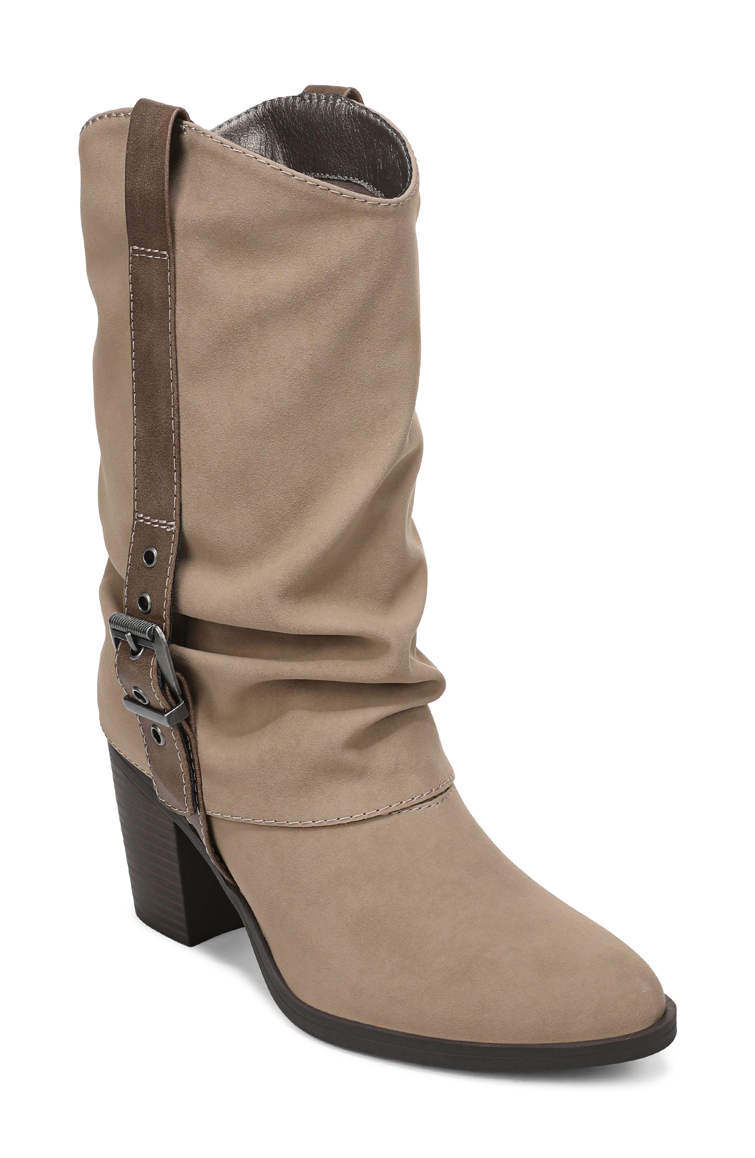 Carter Faux Leather Western Boot