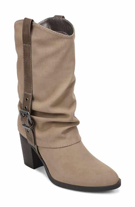 Carter Faux Leather Western Boot