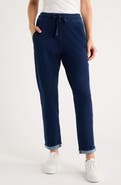 Hue Drawstring Denim Joggers