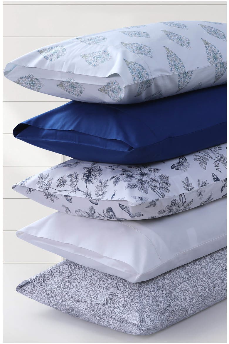 400 Thread Count Organic Cotton Percale Sheet Set, Alternate, color, EVELYN