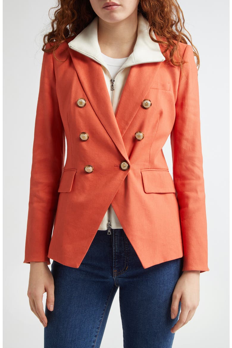 Miller Dickey Jacket, Alternate, color, PERSIMMON
