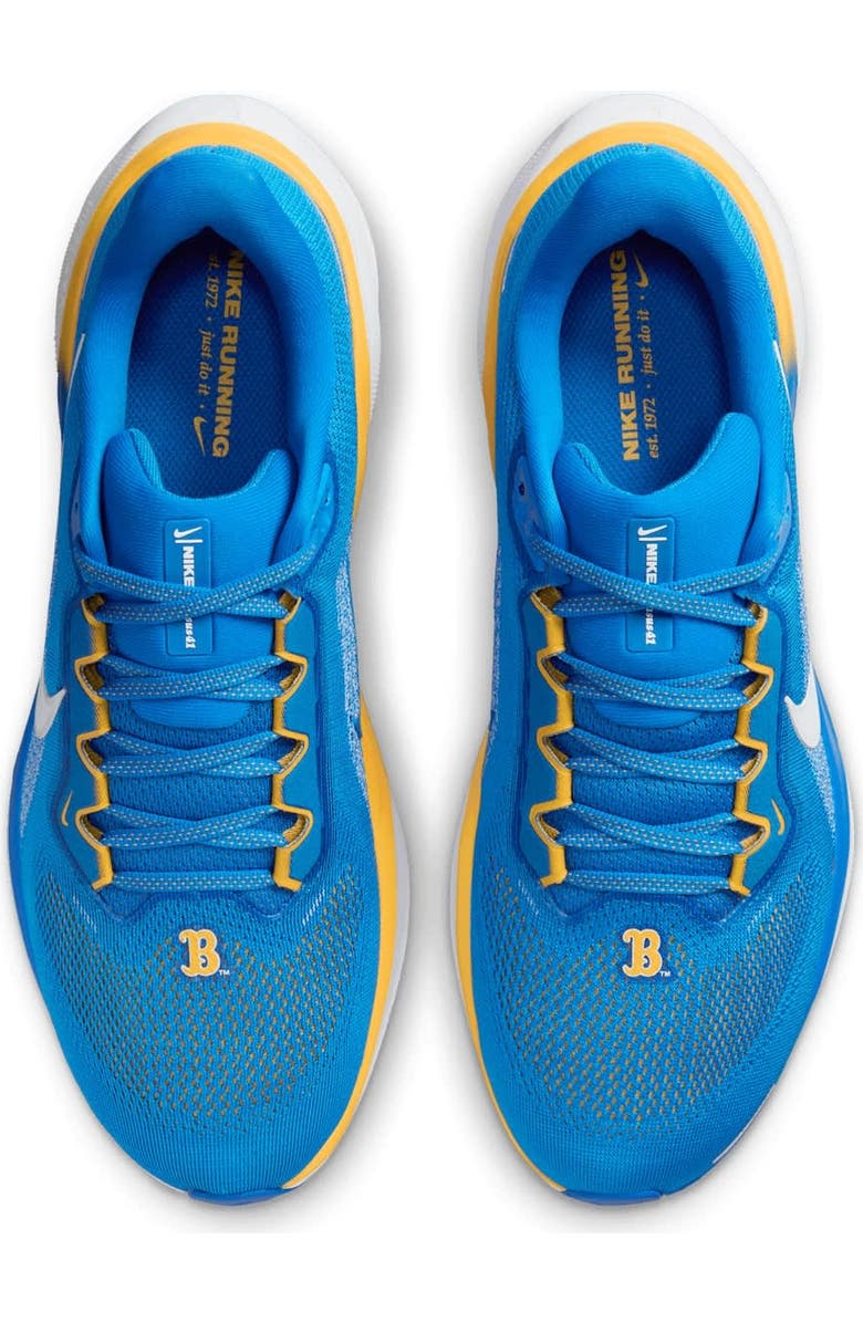 Nike Unisex Nike Blue UCLA Bruins Zoom Pegasus 41 Running Shoes, Alternate, color,