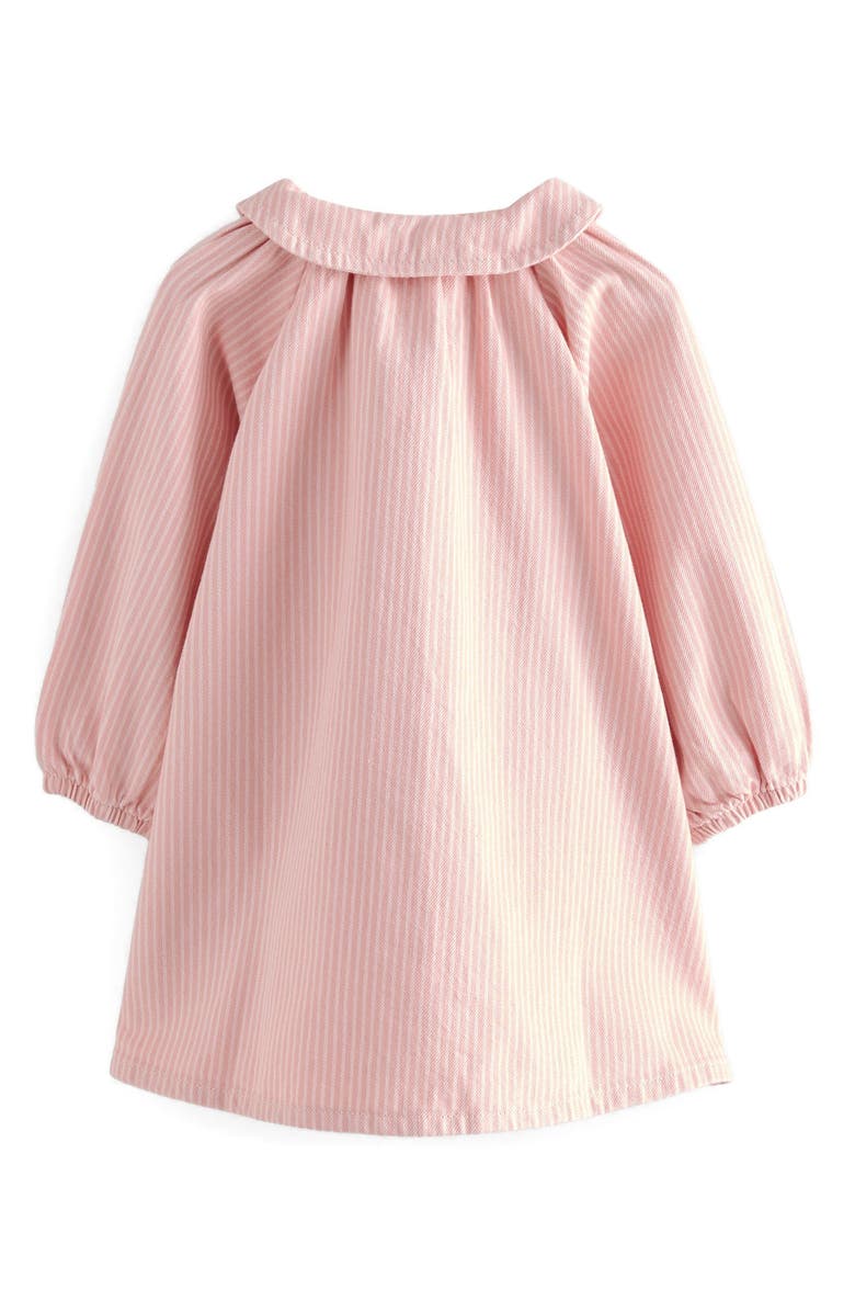 NEXT Kids' Stripe Long Sleeve Denim Shirtdress, Alternate, color,