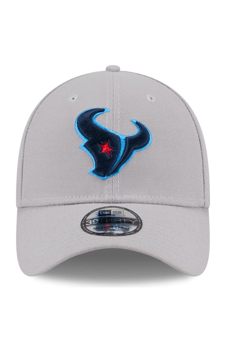 New Era Men's New Era Gray Houston Texans Standard 39THIRTY Flex Hat, Alternate, color, 