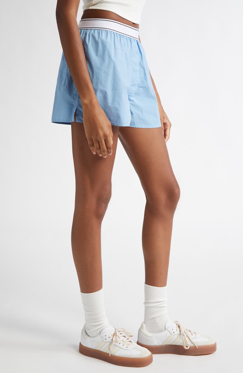 Sporty & Rich Serif Logo Boxer Shorts, Alternate, color, 