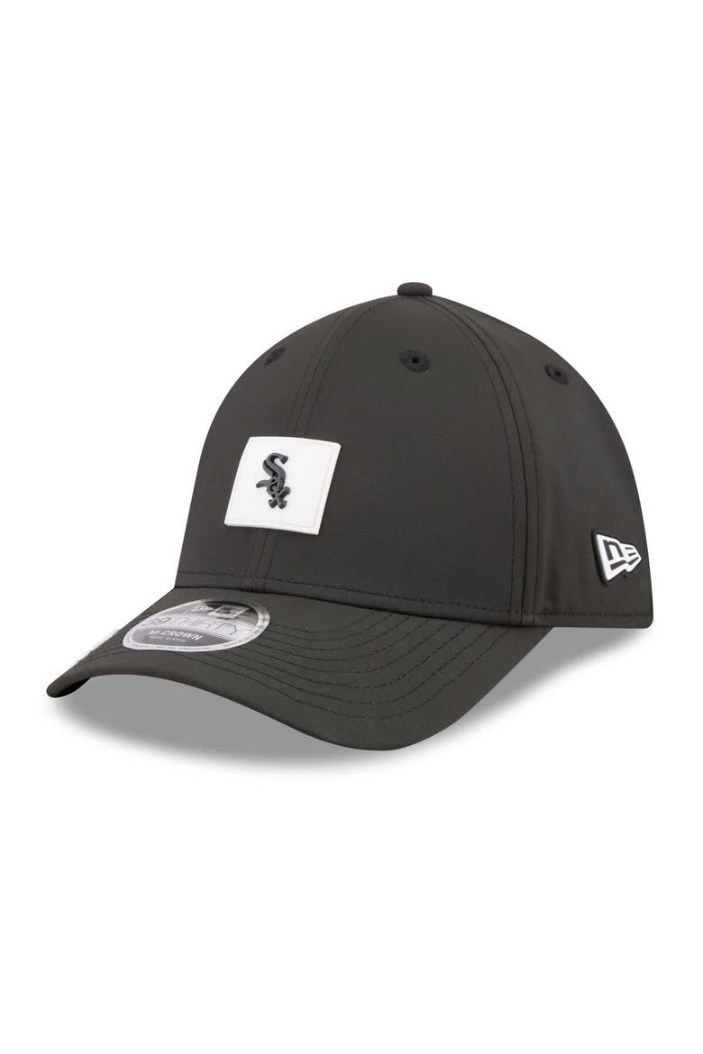 Men's New Era  Black Chicago White Sox 2026 Clubhouse M-Crown 39THIRTY Flex Hat, Main, color, Black