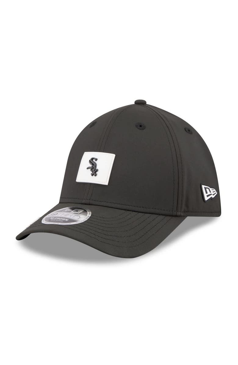 New Era Men's New Era  Black Chicago White Sox 2026 Clubhouse M-Crown 39THIRTY Flex Hat, Main, color, Black