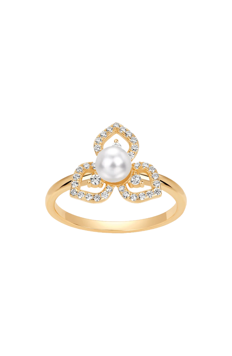 BY ADINA EDEN CZ & Pearl Fancy Ring, Main, color, 