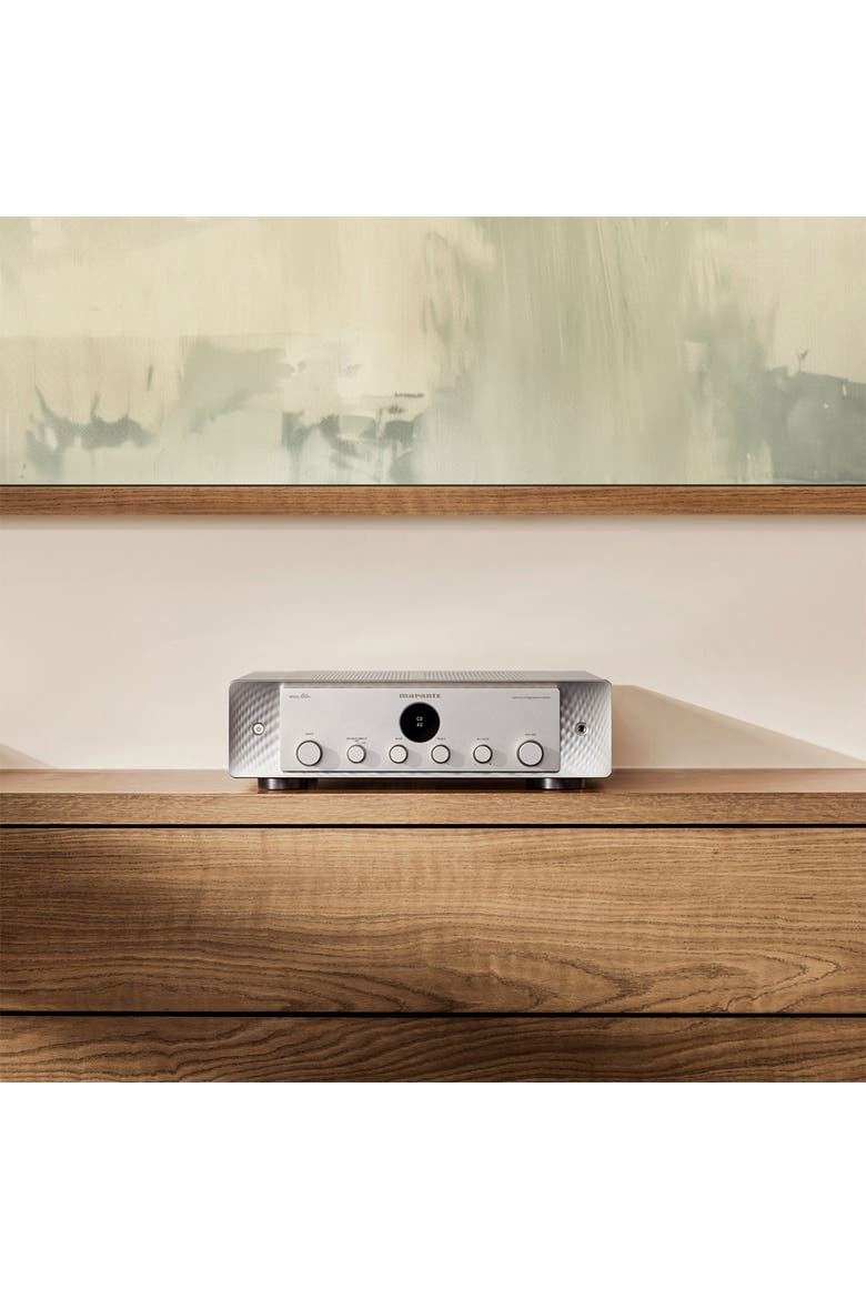 Model 60n Network Integrated Amplifier, Alternate, color, Silver
