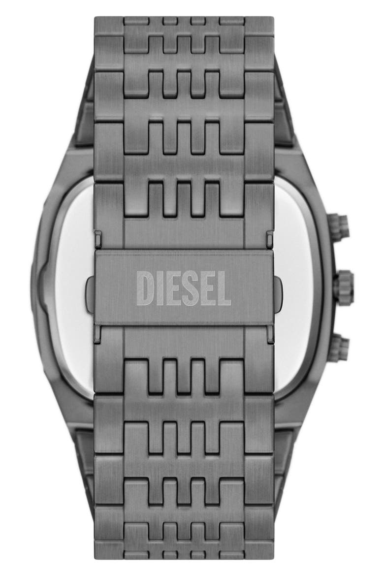 Spiked Cushion Bracelet Watch, Alternate, color, GUNMETAL