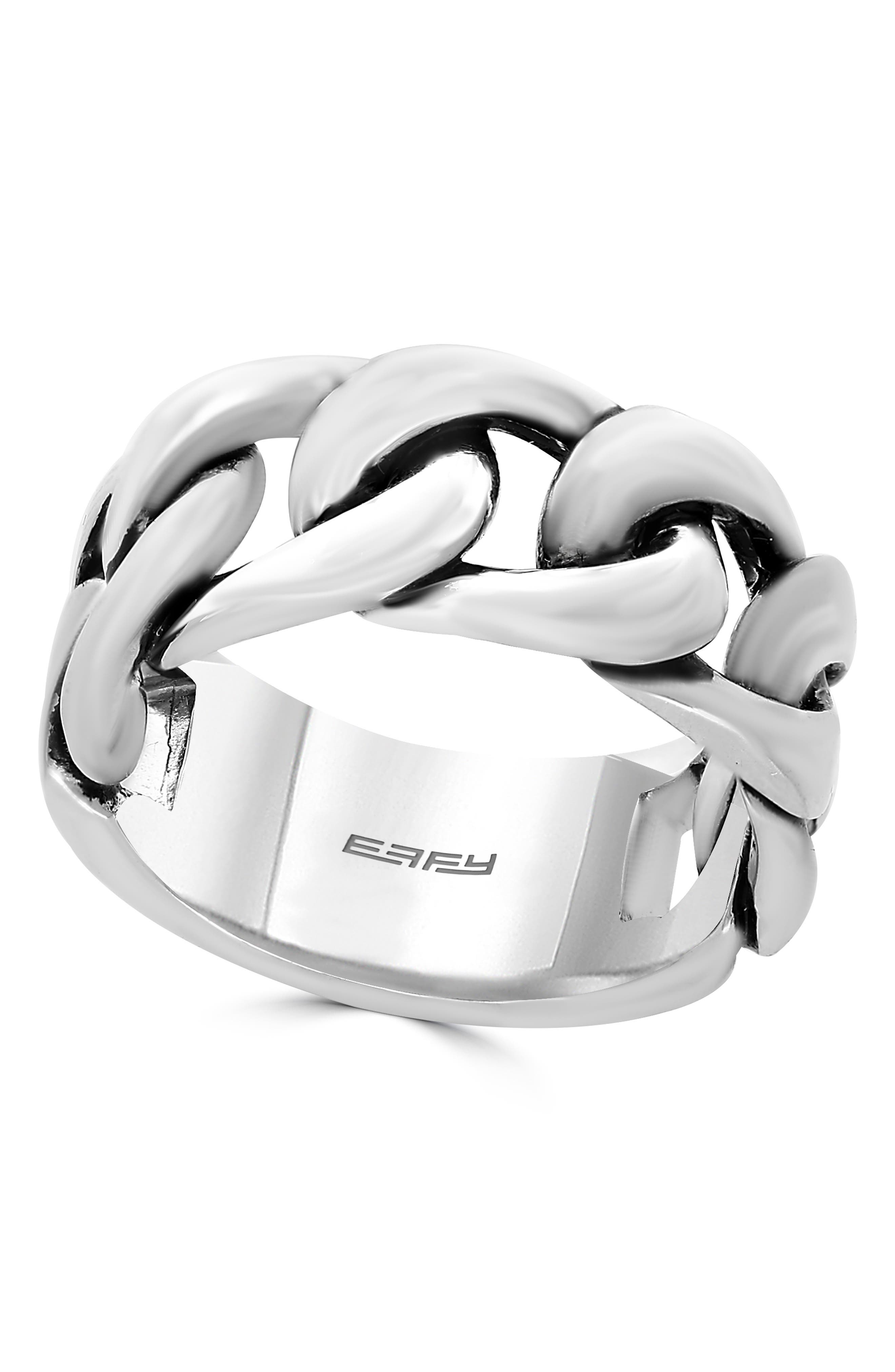 EFFY Sterling Silver Chain Ring