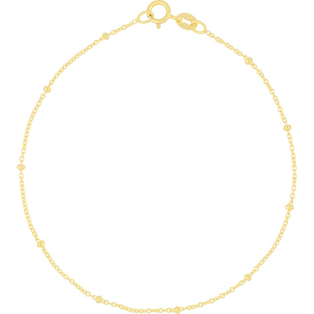 Bony Levy 14k Gold Station Chain Bracelet In Gold