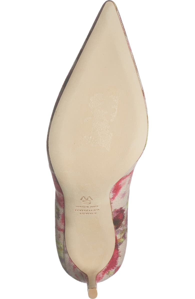 Stuart Weitzman Stuart 85mm Pump, Alternate, color, Pink Multi