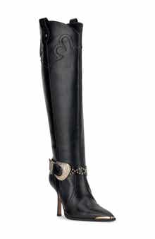 Kenzin Knee High Western Boot