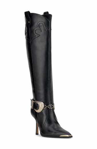 Kenzin Knee High Western Boot