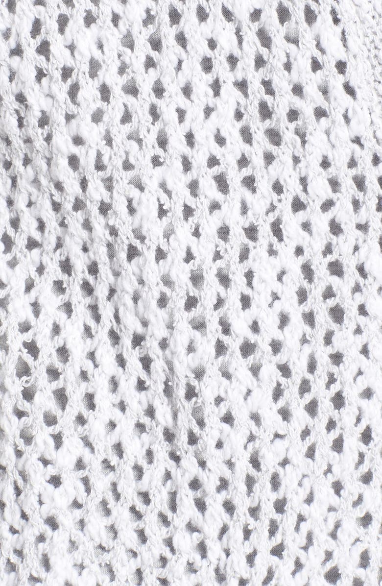 Caslon<sup>®</sup> Open Stitch V-Neck Cardigan, Alternate, color, 