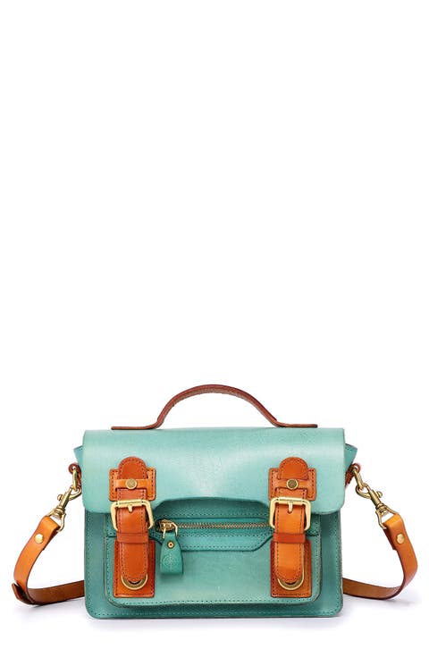 Aster Mini Leather Satchel
