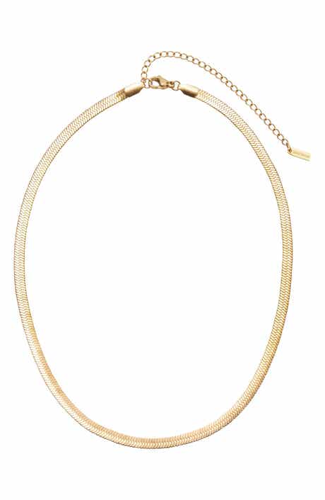 st. Moran Herringbone Chain Necklace