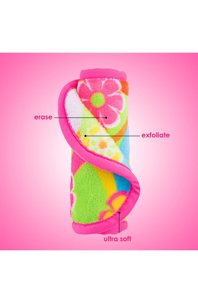 The Original MakeUp Eraser Flower Bomb Cloth & Hair Clip Set (Limited Edition) $25 Value, Alternate, color, 