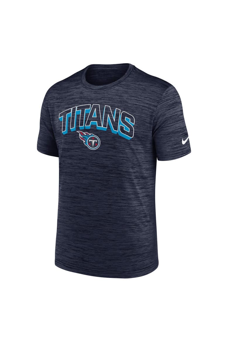 Men's Nike Navy Tennessee Titans Velocity Performance T-Shirt, Alternate, color, Navy