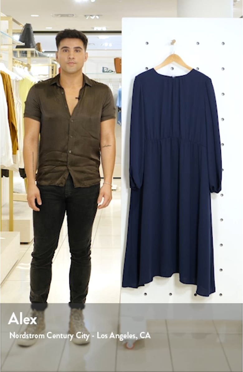 Long Sleeve Midi Dress, sales video thumbnail