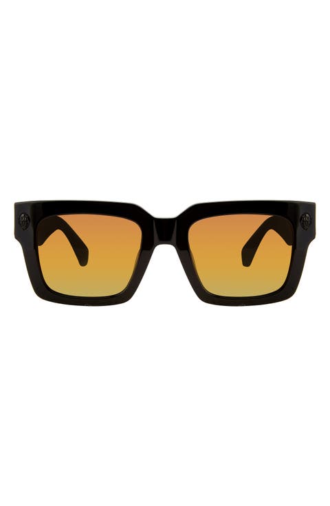 50mm Small Square Sunglasses