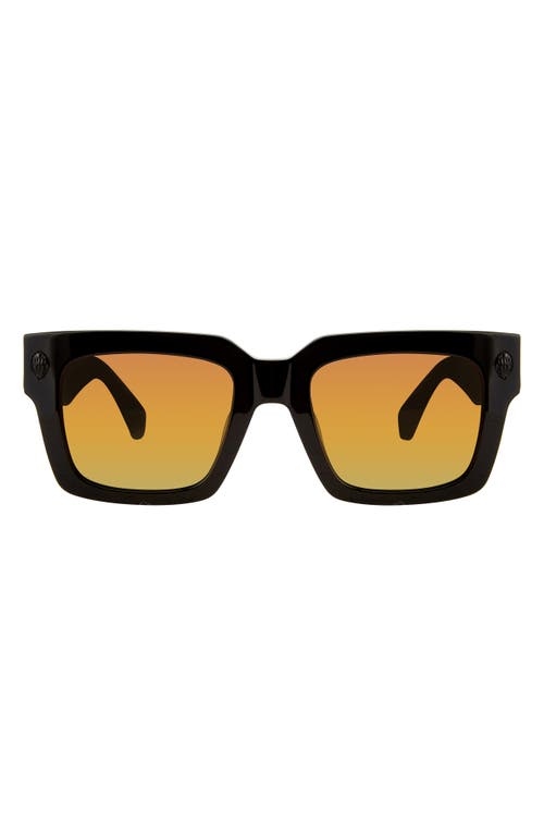 Kurt Geiger London 50mm Small Square Sunglasses in Black/Rainbow  product