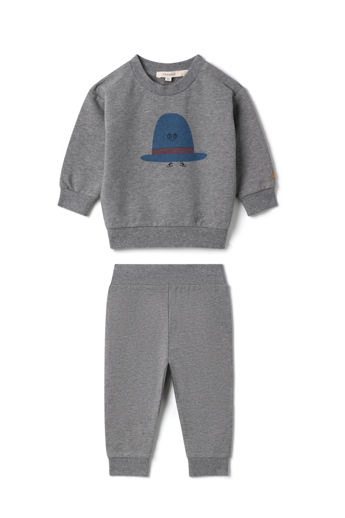 selected M Grey Mix/Denim