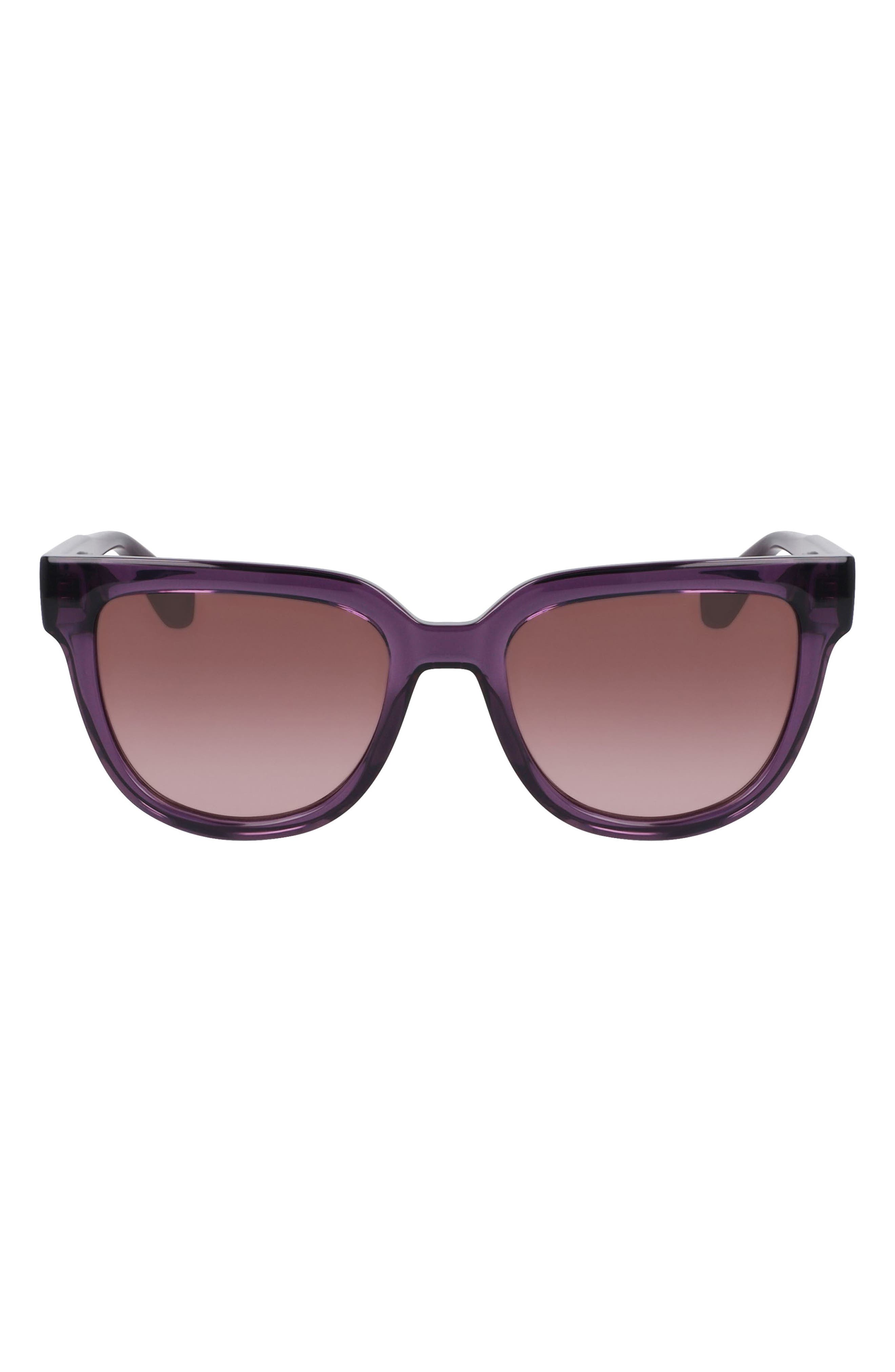 Longchamp Le Pliage 52mm Round Sunglasses